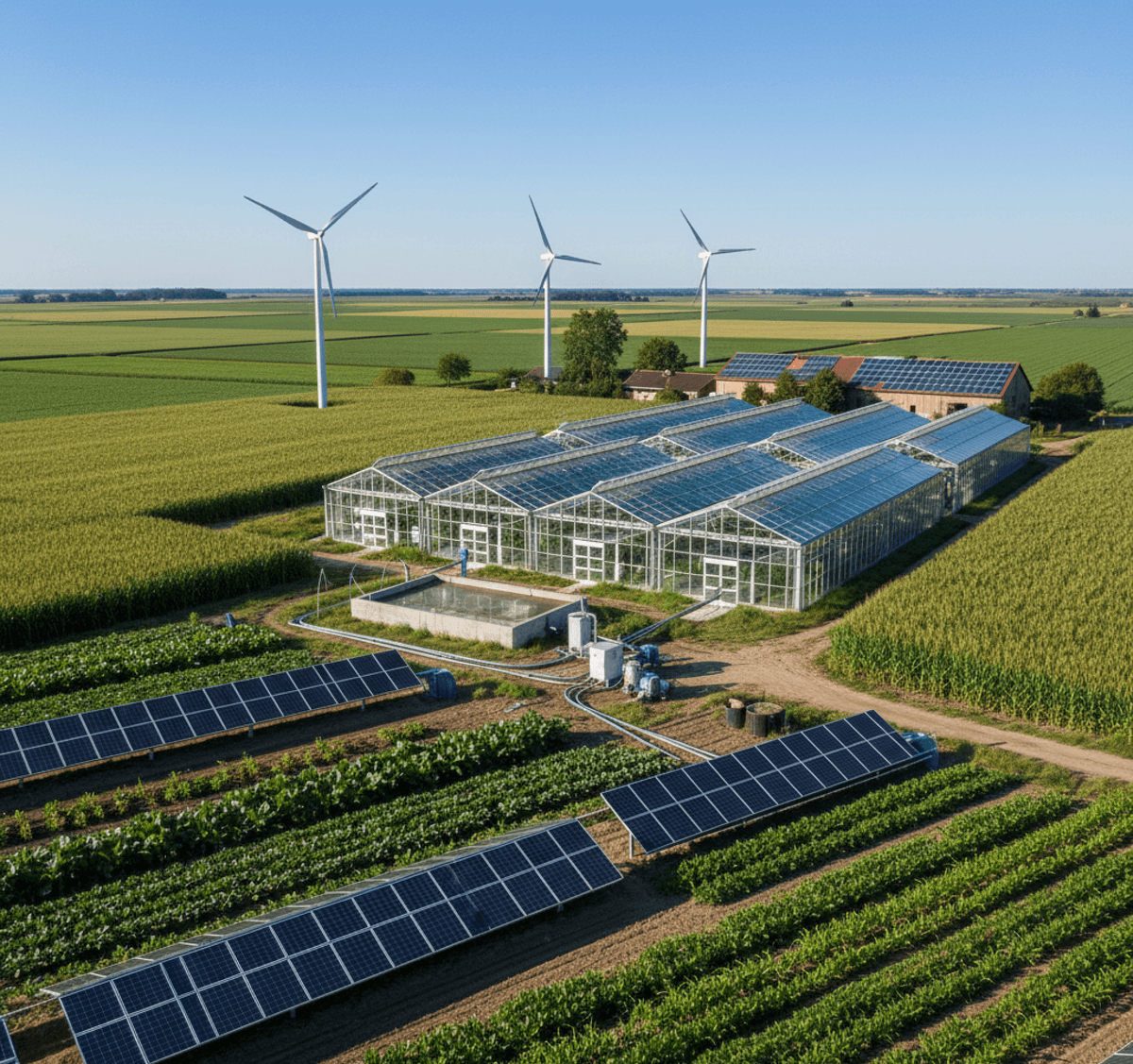 Solar panel infrastructure with monitoring systems